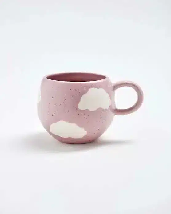 Pink Ceramic Handmade mug