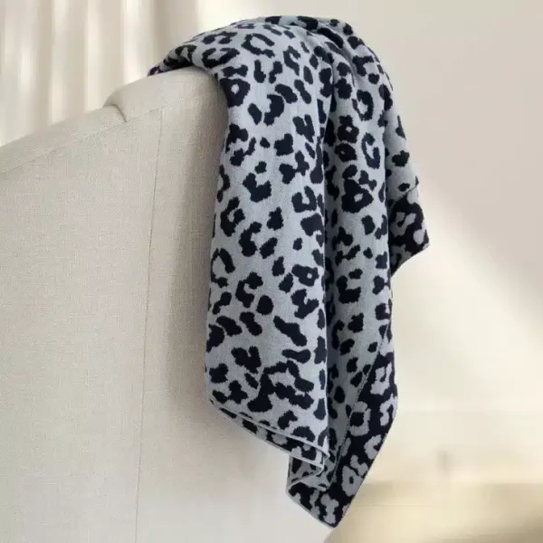 leopard throw blanket