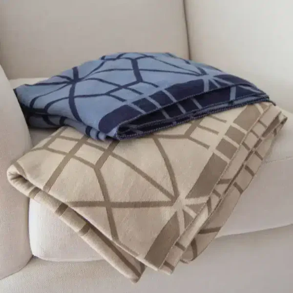 lightweight cotton knit blankets
