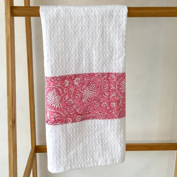 Floral tea Towel