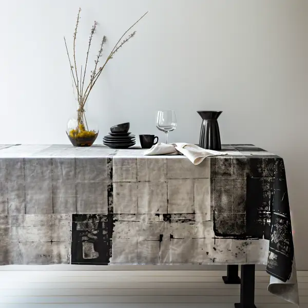 Industrial Chic tablecloth