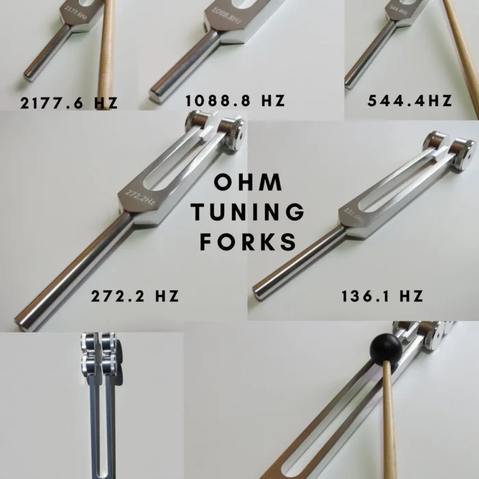 2177 hz tuning forks Selection of OHM Tuning Forks ranging from 68.05 Hz to 2177.6 Hz.