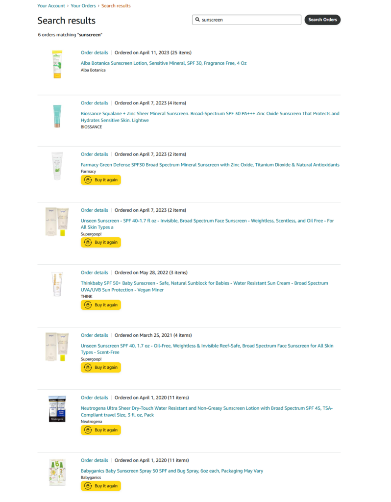 13 Best Self-Care Products Every Woman Needs: Your Ultimate Wellness Guide 5 A snapshot of my recent sunscreen purchases