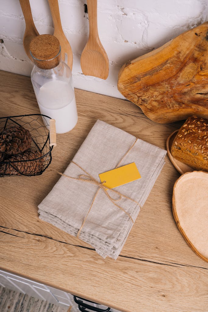 7 Best Non-Toxic Kitchen Utensils for Healthy Cooking in 2024 2 Kitchen Utensils. Brown Towels beside Brown Wooden Chopping Board on Brown Wooden Counter Top.