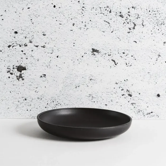 black ceramic plate black ceramic plate