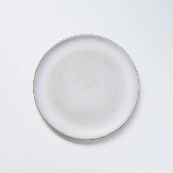Ceramic Salad Plate on white background.