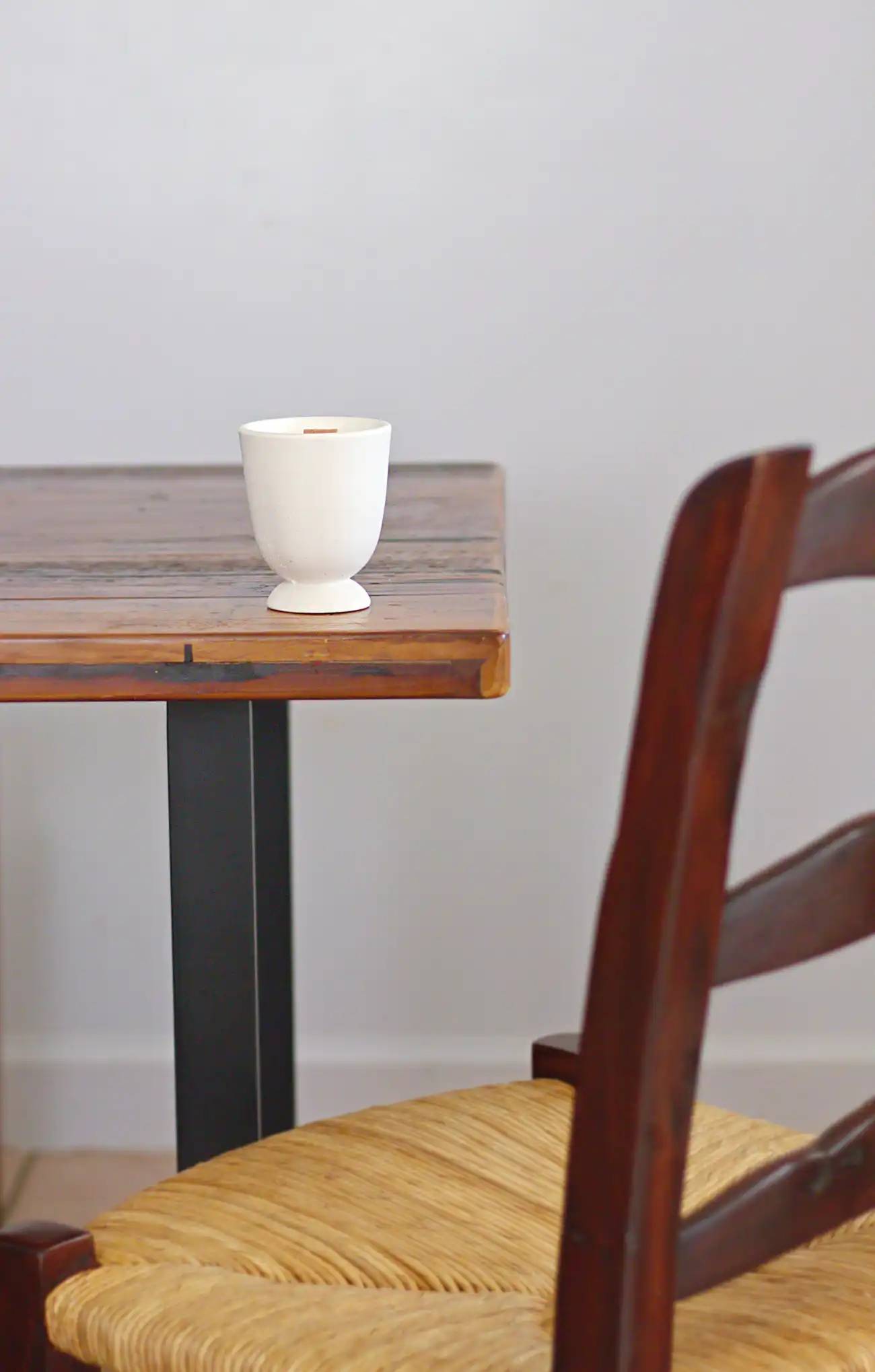Afternoon Coffee Scented Wood Wick Soy Wax Candle | Zyndl 2 coffee scented candle