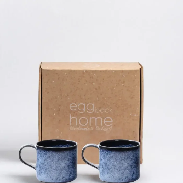 Blue Ceramic Mugs
