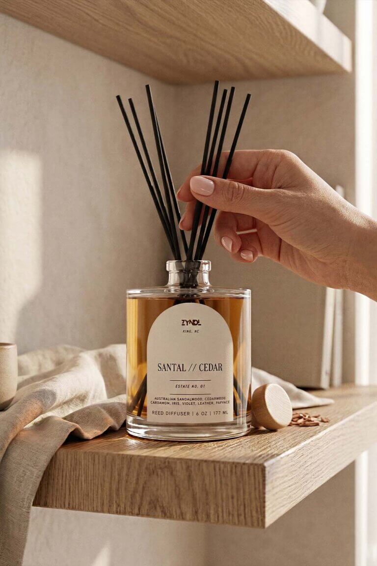 Thoughtfully Sourced, Responsibly Made: Home Decor Reimagined 3 Santal oil diffuser