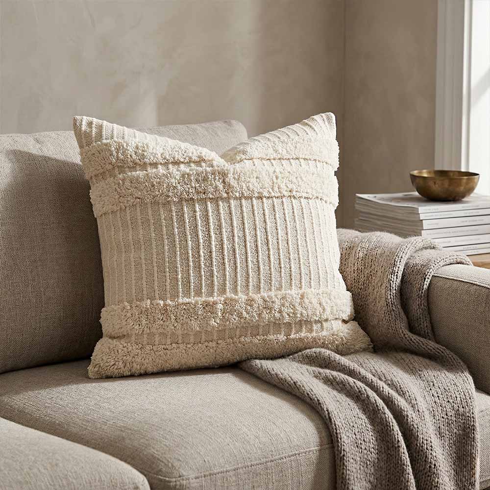cream throw pillow covers