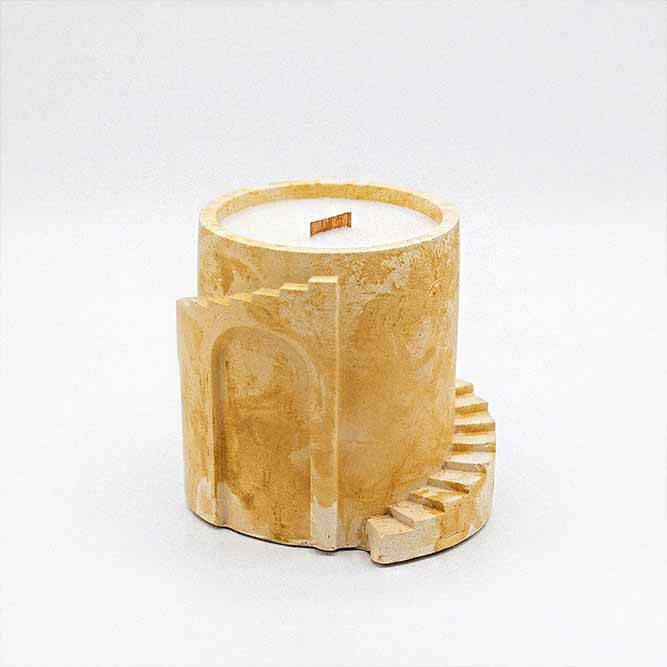 gourmand candle buttercream vanilla-lemon zest handmade nc